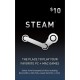 Voucher Steam Wallet Code 10 USD (US)